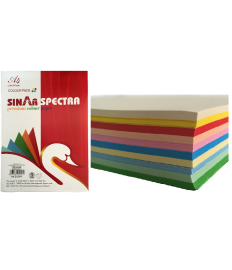 Hîrtie colorată, A4, 10 culori, 250 foi